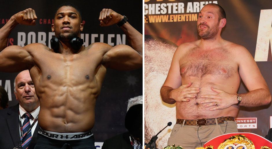 
                <strong>Anthony Joshua vs Tyson Fury</strong><br>
                Das Duell der beiden Klitschko-Bezwinger Anthony Joshua und Tyson Fury wäre zumindest in England der Kampf der Superlative. Nach zweijähriger Auszeit muss Fury, der vor Kurzem seine Boxlizenz wieder erhalten hat, allerdings erst wieder in Form kommen und rund 30 Kilogramm abspecken. Sollte er es diesmal mit seinem Comeback ernst meinen, würde Fury wohl zunächst einen Aufbaukampf gegen einen leichteren Gegner bestreiten, ehe er es mit dem aktuell besten Schwergewichtler der Welt aufnimmt. Frühester Zeitpunkt für einen Mega-Fight: November/Dezember 2018.
              