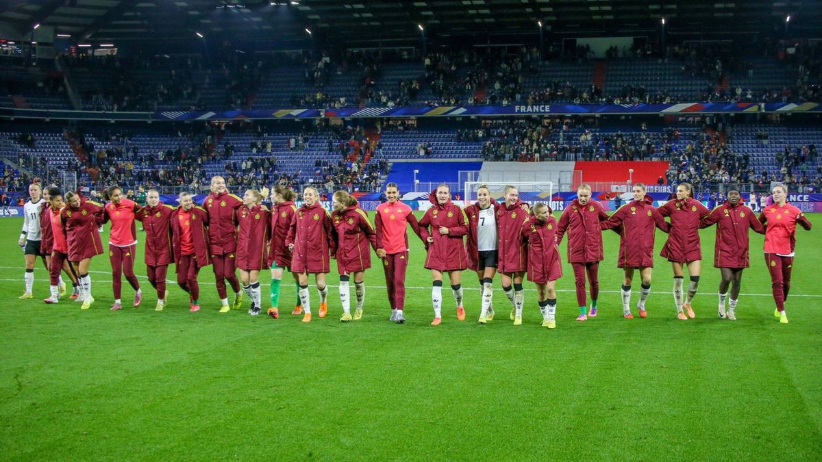 Die DFB-Frauen spielen zunächst zu Hause