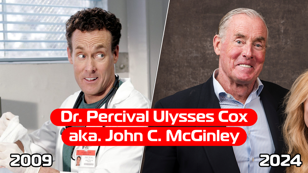 In "scrubbing" John C. McGinley plays with Dr. Cox, he is active for all restaurants and synchrons.