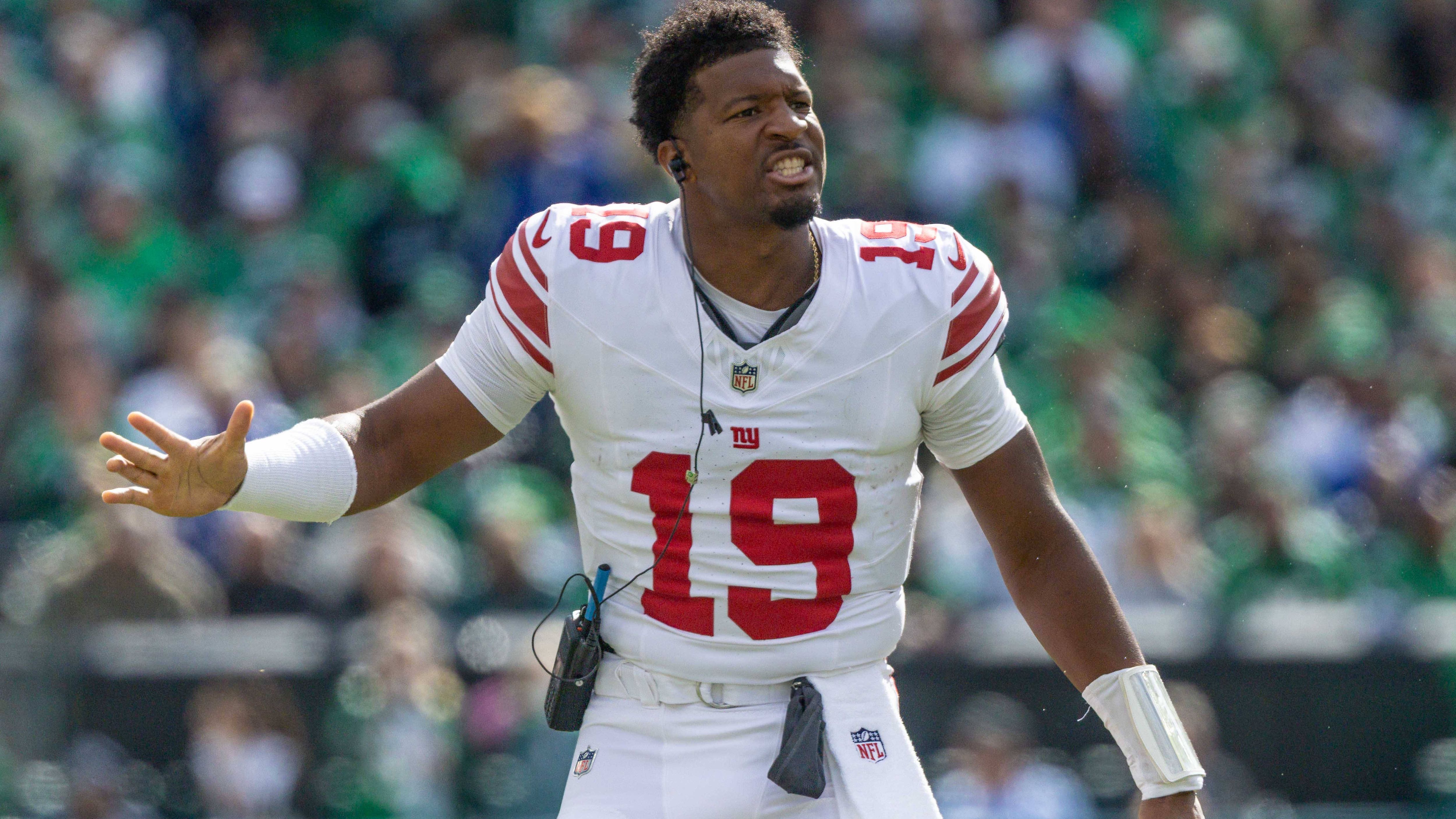 <strong>Platz 28: Jameis Winston (New York Giants)</strong><br>Im "Big Apple" gibt es nicht nur einen Head-Coach-Wechsel, sondern auch einen Quarterback-Tausch. Jameis Winston rauscht von der Nummer drei zum Starterjob, nachdem Mike Kafka ihn im Depth Chart an Russell Wilson vorbeischob und Jaxson Dart Week 11 im Concussion Protocol verbringen muss. Für den einstigen First Overall Pick wird es das Giants-Debüt. Es gibt sicher bessere Umstände für einen Neustart.