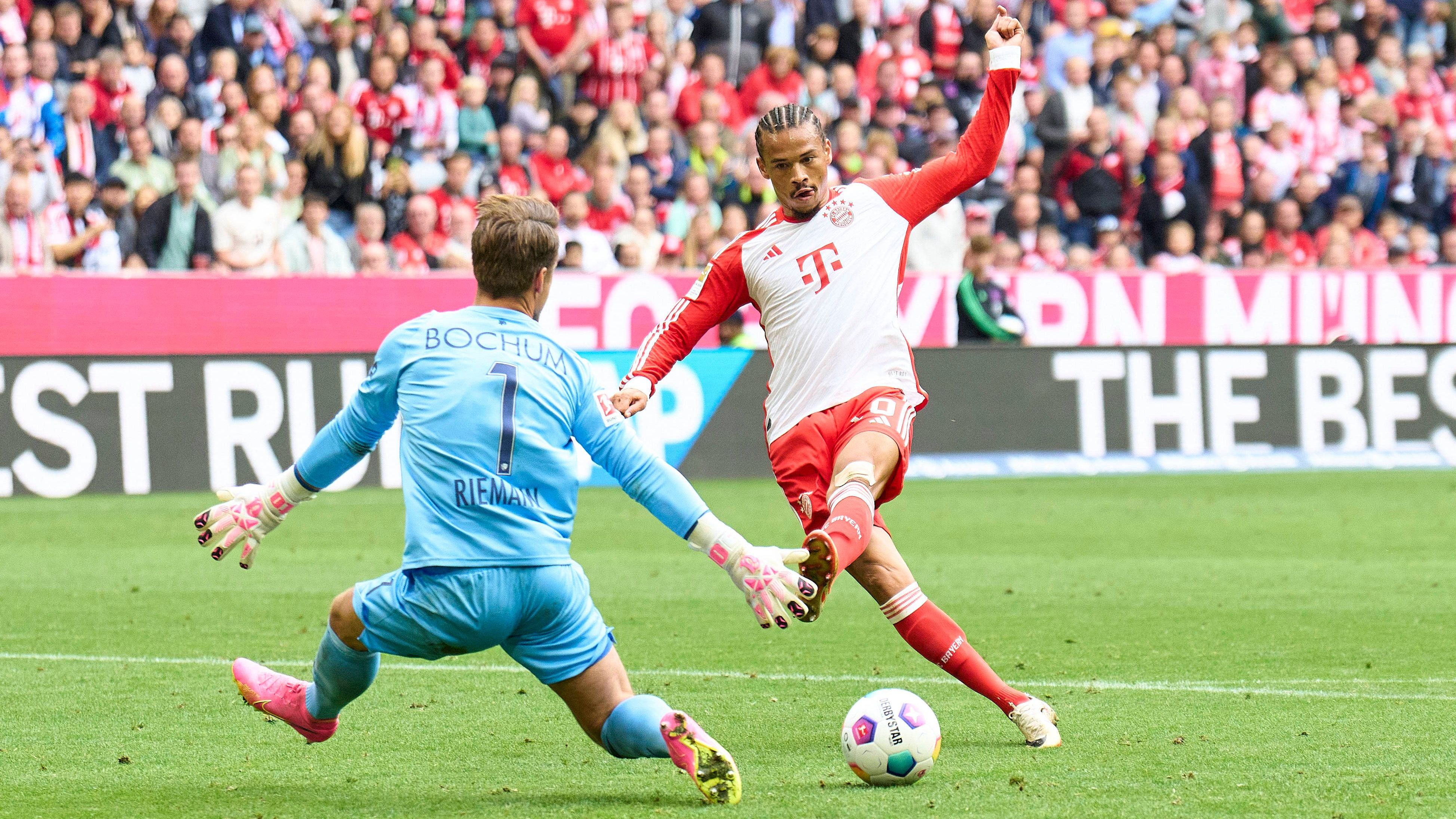 <strong>Leroy Sane</strong><br>Initiiert mit seinem Sprint durchs Mittelfeld das 1:0 der Bayern. Bestätigt erneut seine derzeitige Topform. Wirkt manchmal zu hektisch, da will er dann "zu viel". <em><strong>ran</strong></em><strong>-Note: 2</strong>