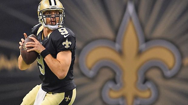 
                <strong>Drew Brees (New Orleans Saints)</strong><br>
                Drew Brees gehört mit 36 Jahren schon zu der älteren Quarterback-Garde, trotzdem zählt der Spielmacher der New Orleans Saints zu den besten seiner Generation. In Madden 16 ist mit starken 95 Punkten bewertet.
              