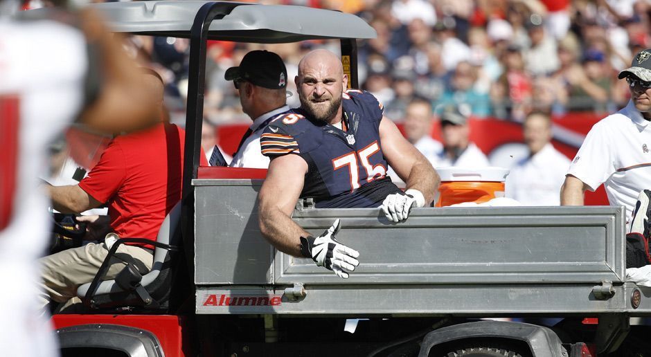 
                <strong>Kyle Long (Offensive Tackle, Chicago Bears)</strong><br>
                Die Chicago Bears müssen bis zum Ende der Saison ohne ihren Offensive Tackle Kyle Long auskommen. Laut ESPN-Experte Ben Goessling fällt der 27-Jährige wegen einer Achillessehnenverletzung für den Rest der Saison aus.
              
