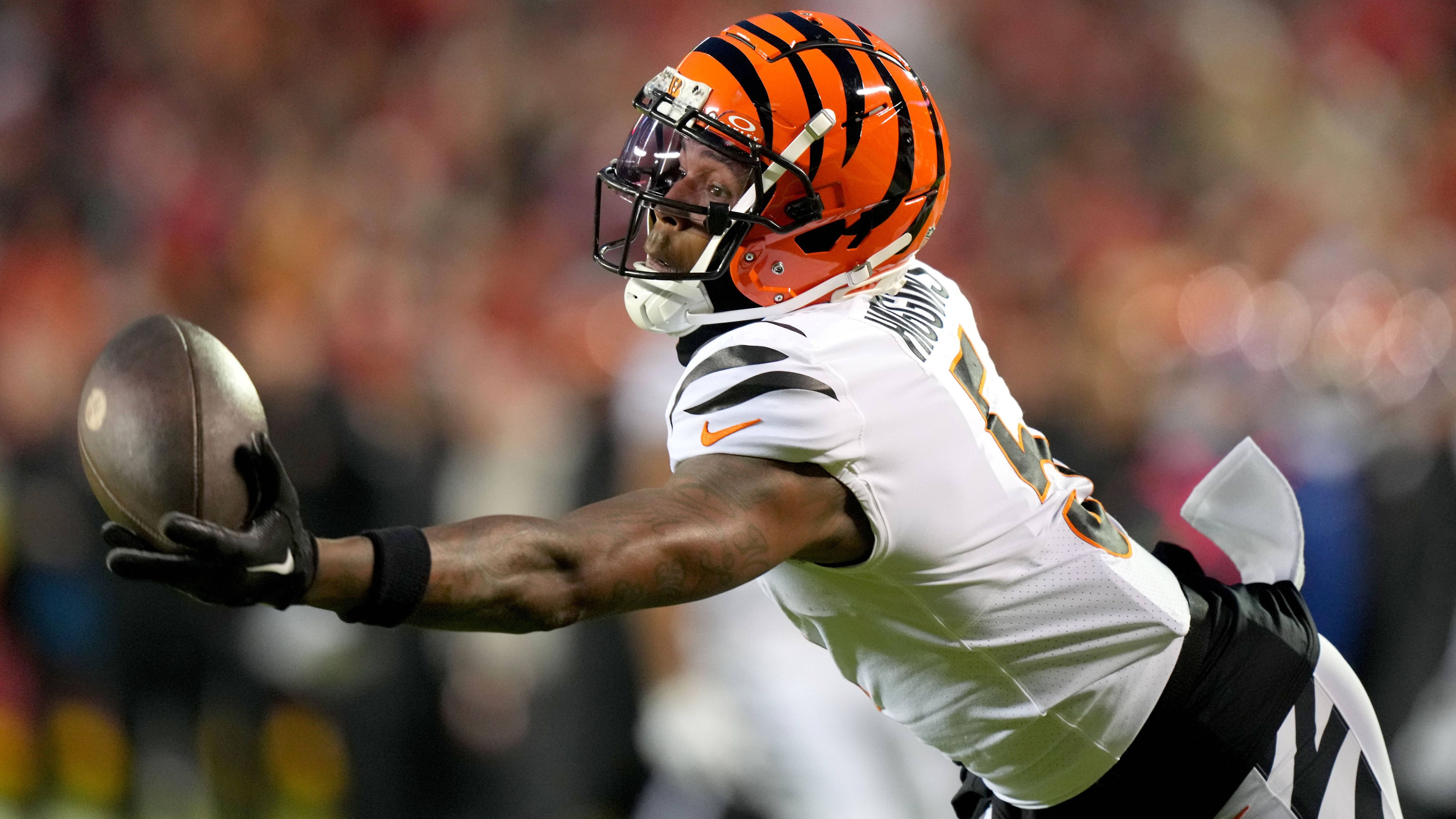 <strong>Tee Higgins (Wide Receiver)</strong><br>Nachdem Boyd bereits in dieser Liste abgehakt wurde, ist nun mit Tee Higgins der zweite aus der Riege dran. Chase, Boyd und Higgins innerhalb einer Offseason zu bezahlen, dürfte für die Bengals eigentlich nicht zu stemmen sein.