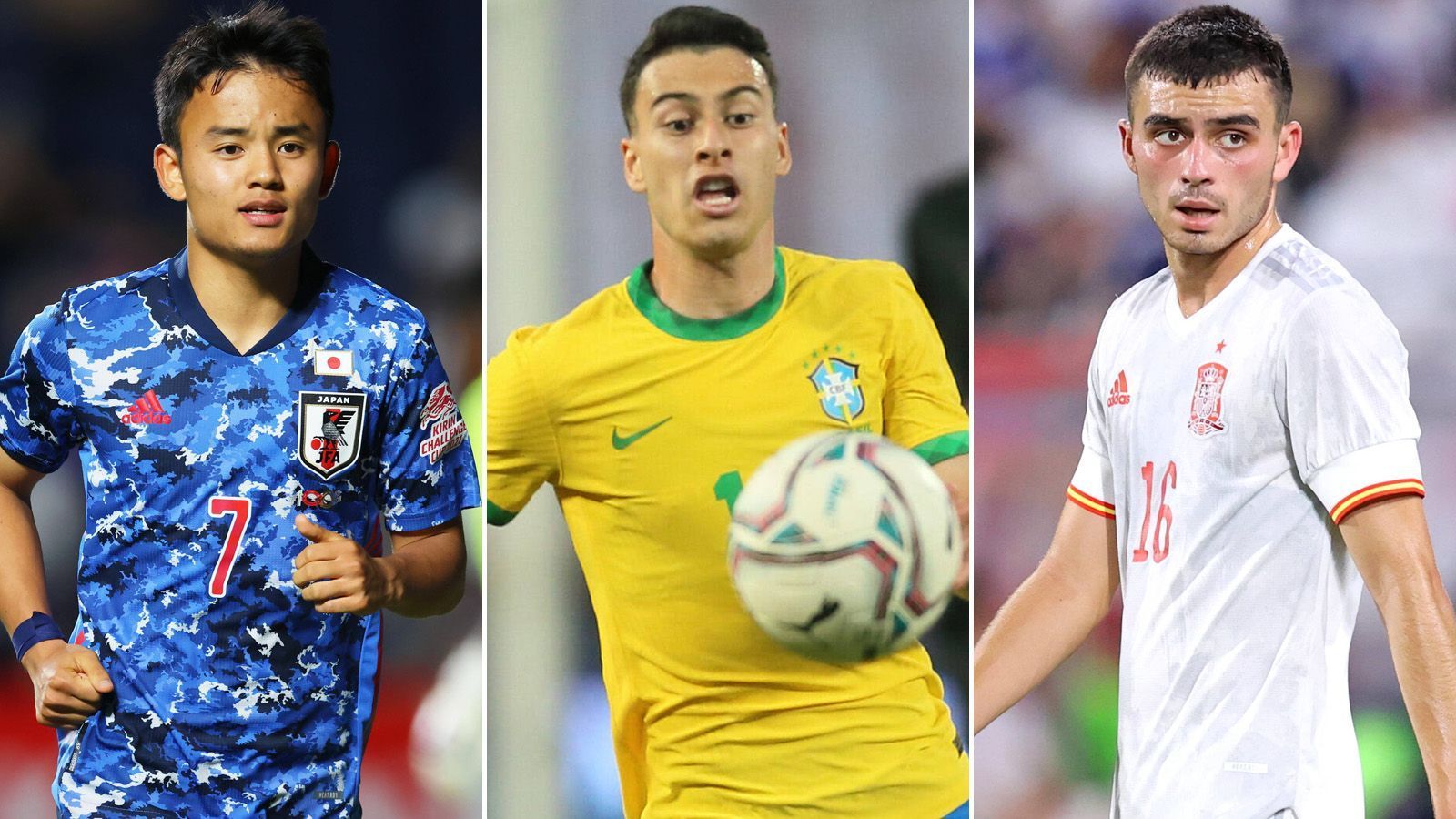 
                <strong>Das sind die größten Fußball-Talente bei Olympia </strong><br>
                Das Fußball-Turnier der Olympischen Sommerspiele in Tokio ist ein Schaulaufen der größten Talente. ran.de nennt die zehn vielversprechendsten Spieler, die erst 20 Jahre oder jünger sind.
              