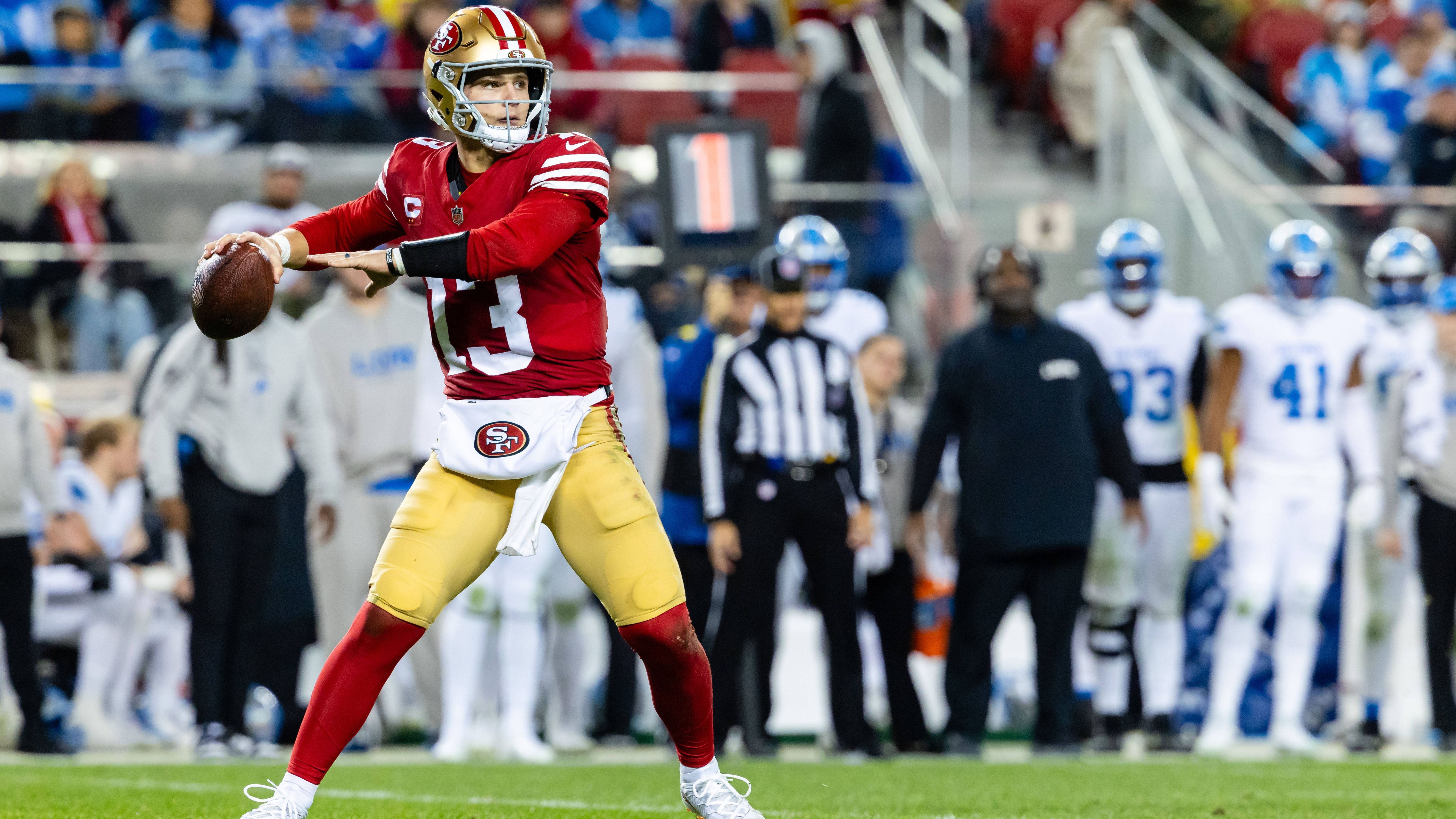 <strong>Platz 5: Brock Purdy (San Francisco 49ers)</strong><br>• Vertrag bis: 2030<br>• Gesamtgehalt: 265.000.000 US-Dollar<br>• Durchschnittsgehalt: 53.000.000 US-Dollar
