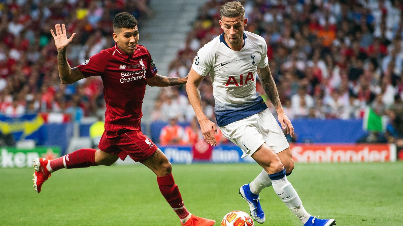 
                <strong>Toby Alderweireld (Tottenham Hotspur)</strong><br>
                Souverän in der Defensive, gutes Stellungsspiel, kompromisslos. Mit ein Grund, warum die Spurs in der ersten Hälfte nicht viel zulassen. Auch später verlässlich, gibt sich kaum eine Blöße. ran-Note: 2
              