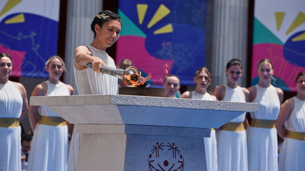 Am 07.Juni 2023 wurde die Flamme für die Special Olympics entzündet