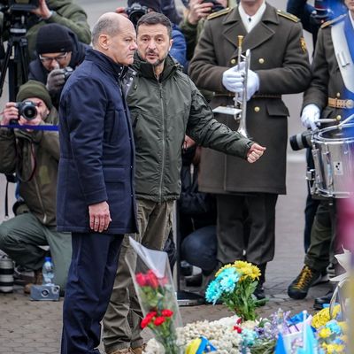 Bundeskanzler Scholz besucht die Ukraine