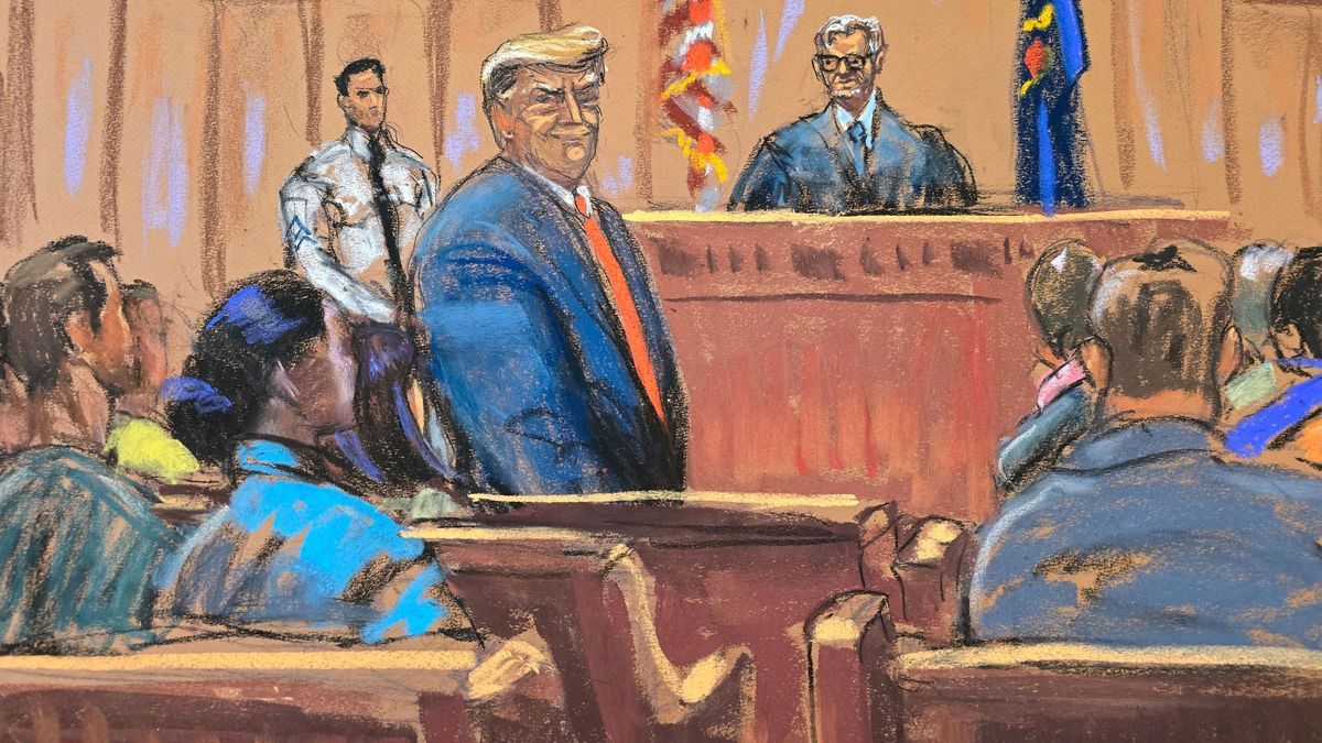 Donald Trump vor Gericht