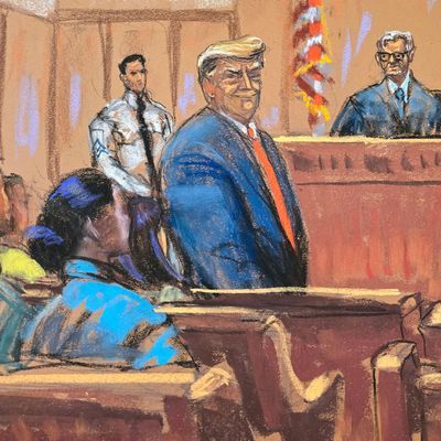 Donald Trump vor Gericht