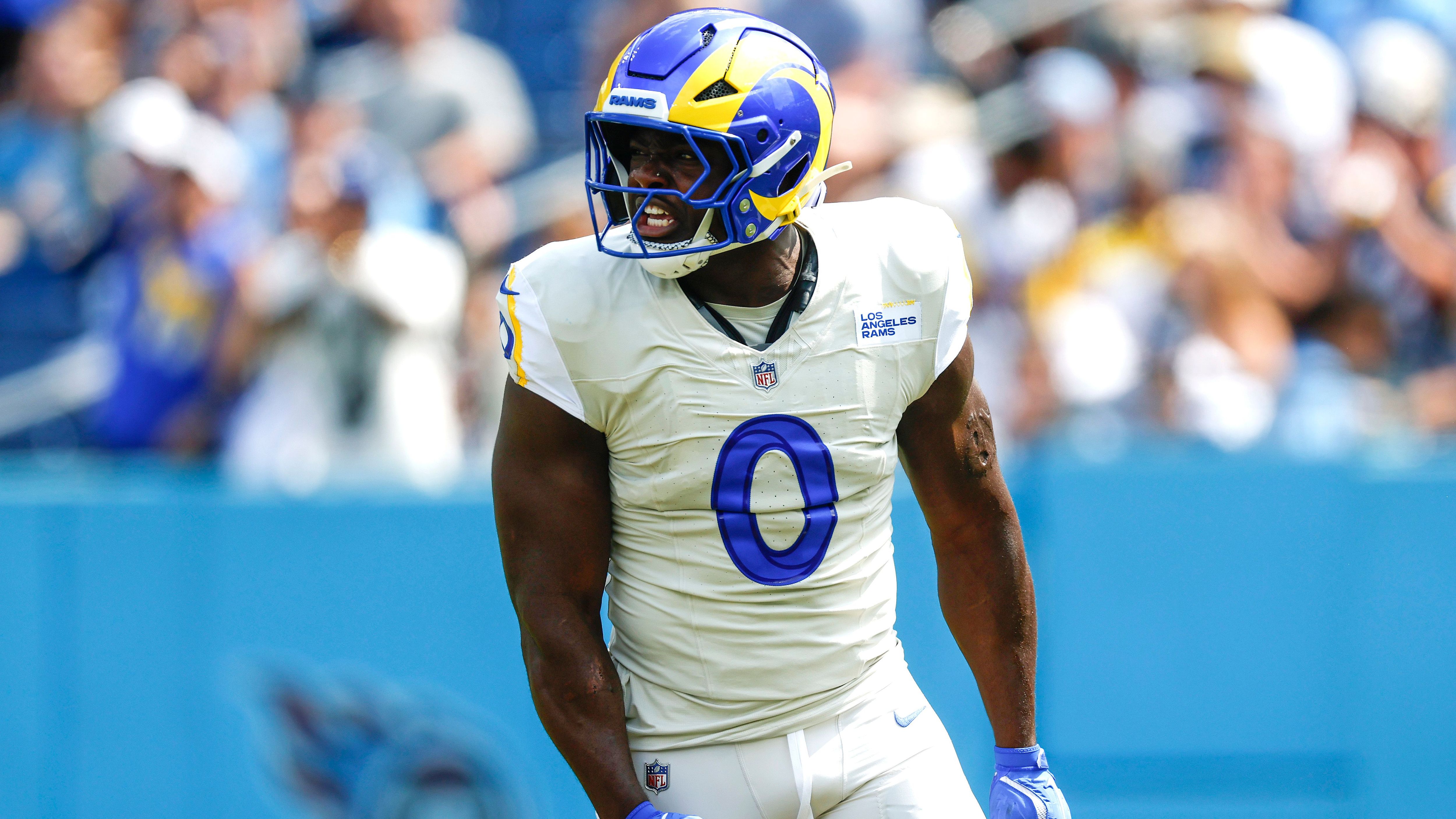 <strong>NFC - Defense: Byron Young (Los Angeles Rams)</strong><br>Im September verzeichnete Young 23 Tackles, sieben Tackles für Raumverlust, fünf Sacks und einen erzwungenen Fumble. Zudem war er einer von nur zwei Spielern, die bislang in den ersten vier Wochen jeweils mindestens einen Sack schafften. Für Young ist es ebenfalls die erste Auszeichnung als Spieler des Monats in der NFL.