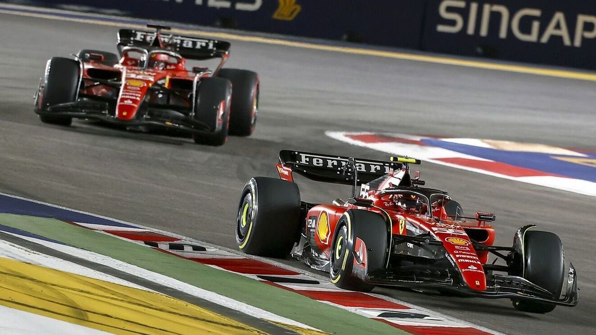 Charles Leclerc opferte sein eigenes Rennen für den Sieg von Carlos Sainz