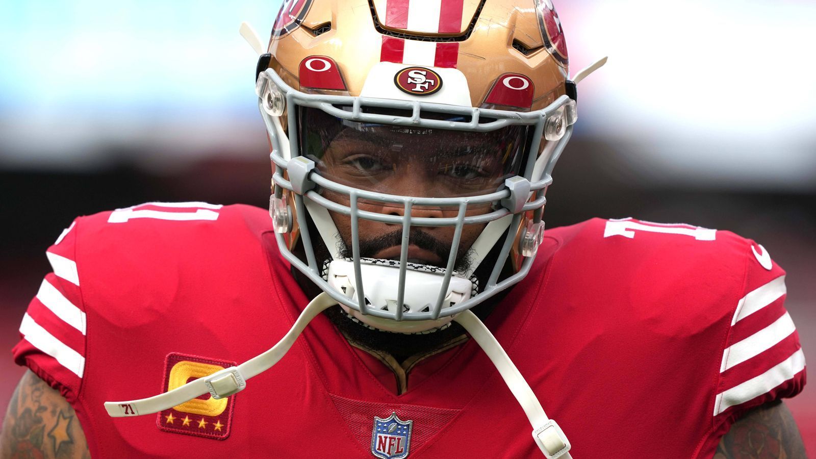 
                <strong>Trent Williams</strong><br>
                Position: Left TackleTeam: San Francisco 49ers
              