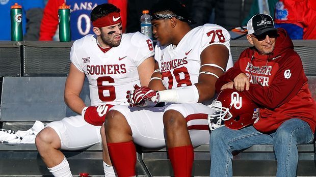 
                <strong>Orlando Brown Jr. (Offensive Tackle)</strong><br>
                Orlando Brown Jr. hielt Baker Mayfield am College den Rücken frei. Dennoch reichte es im Orange Bowl nicht für einen Sieg. Nun soll es für den 21-Jährigen in die NFL gehen, wo einst schon sein Vater für Cleveland und Baltimore spielte. Mal sehen, ob der Junior dessen einstigem Spitznamen "Zeus" als Right Tackle gerecht wird.
              