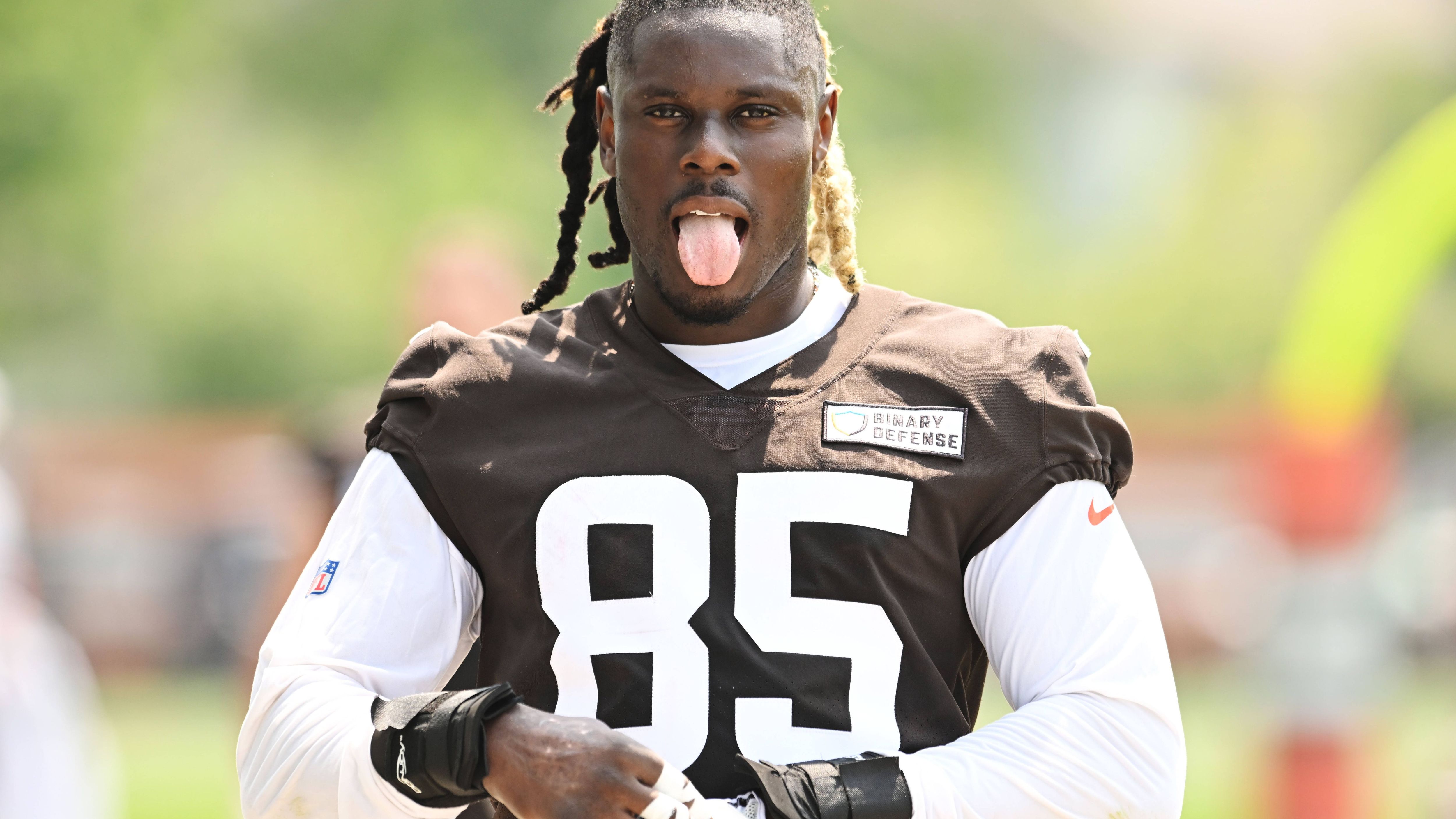 <strong>17. Platz: David Njoku – 54,42 Millionen Dollar<br></strong>- Saisons aktiv: seit 2017<br>- Teams: Cleveland Browns