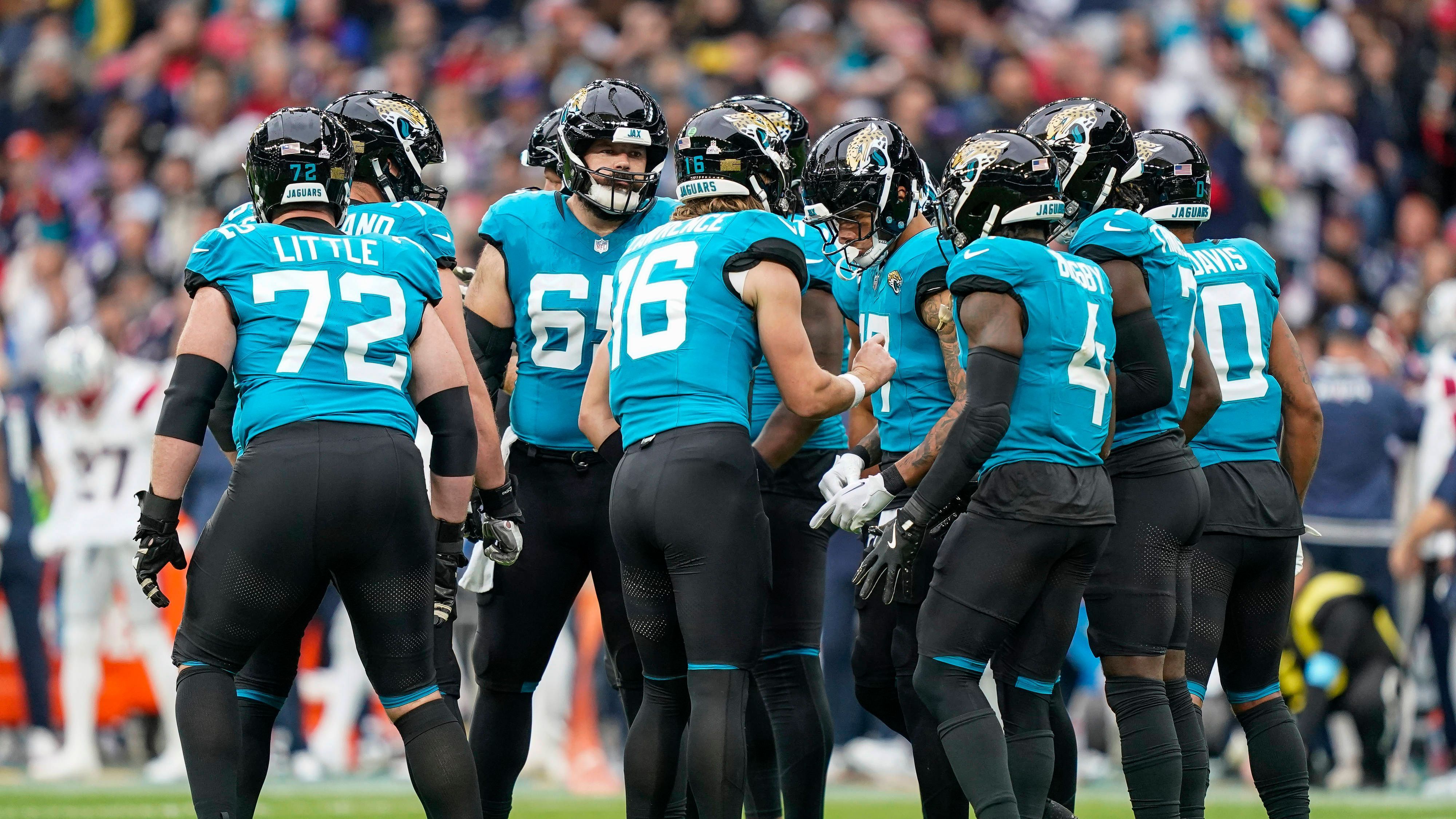 <strong>Jacksonville Jaguars - 46681 Kilometer</strong><br>Kürzeste Reise: 1.614 Kilometer (Tennessee Titans)<br>Weiteste Reise: 13.718 Kilometer (Los Angeles Rams; London)