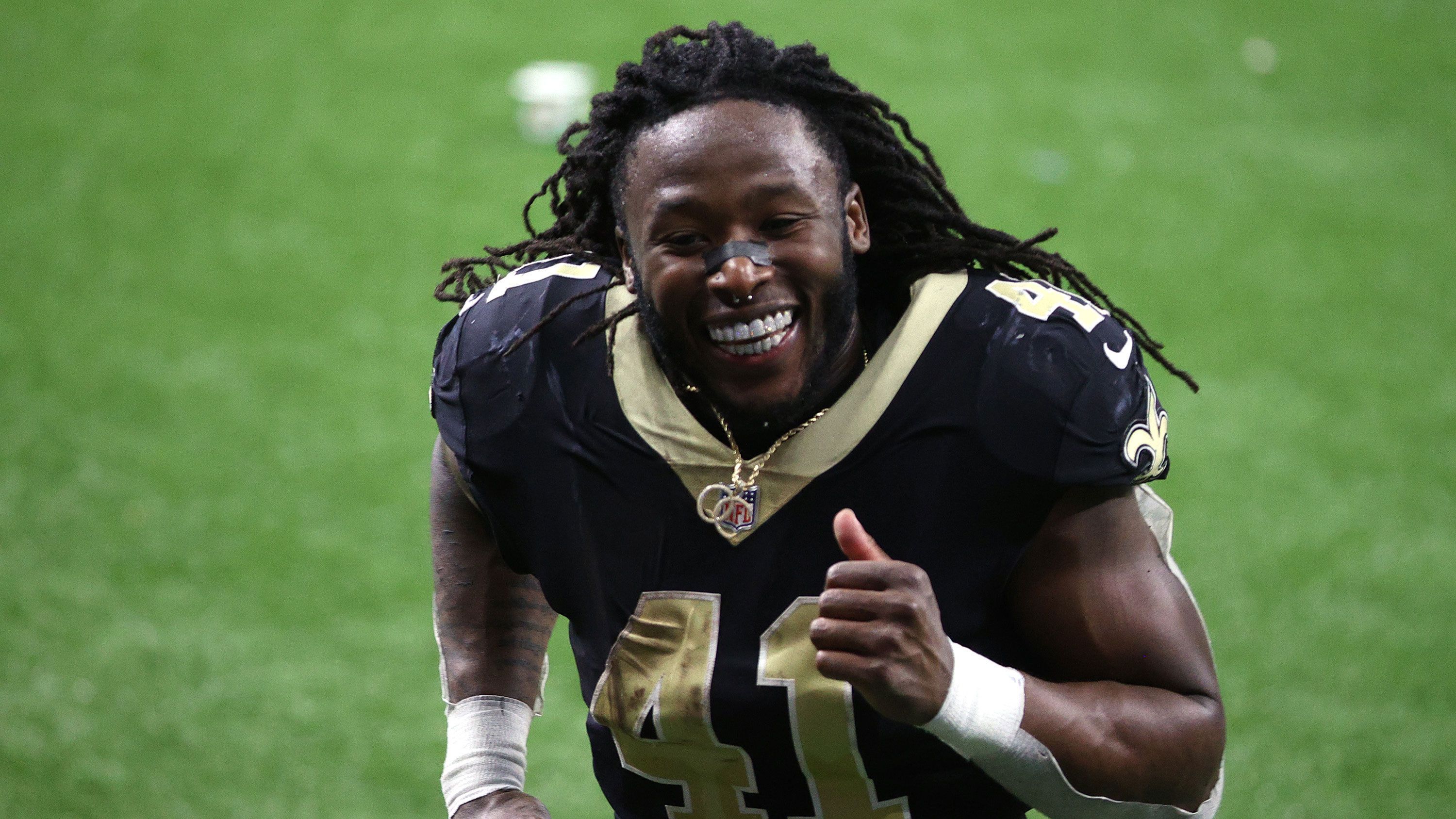 
                <strong>Platz 5: Alvin Kamara (New Orleans Saints)</strong><br>
                Spielstärke: 94
              