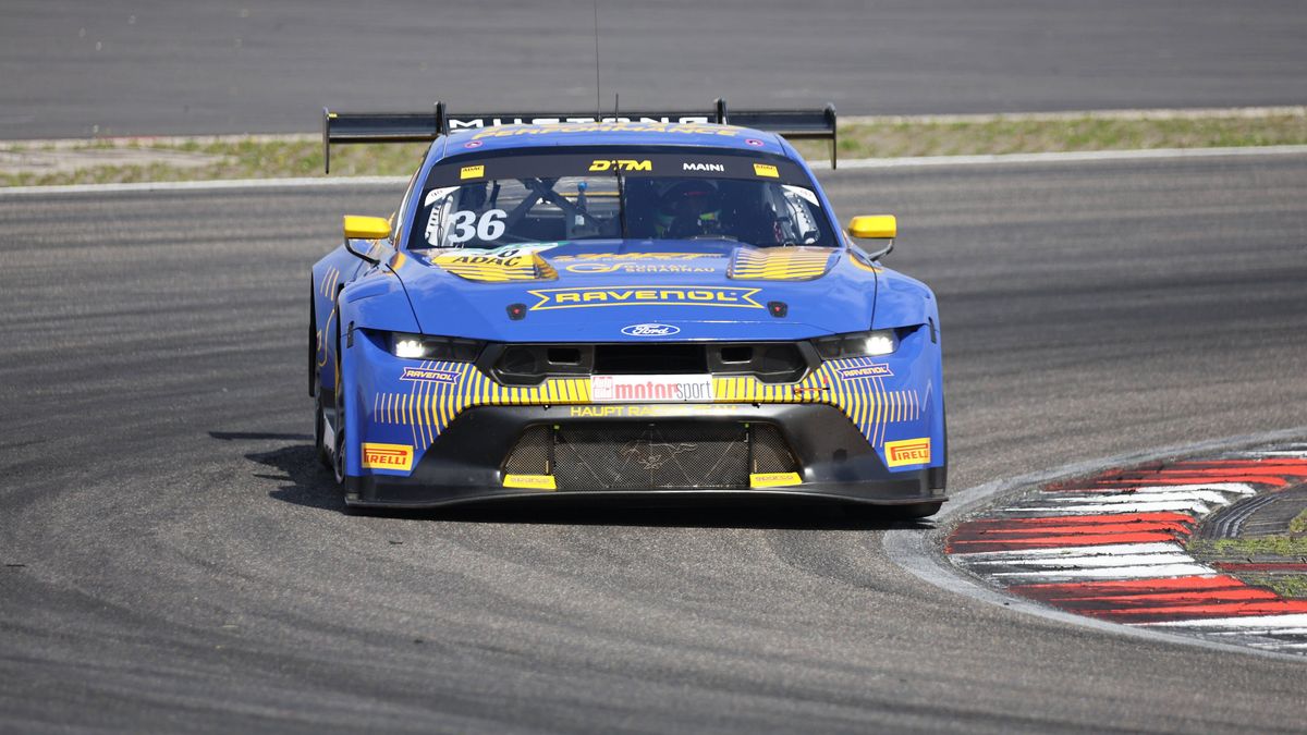 36 Arjun Maini (IND), Ford Mustang GT3, Team: Haupt Racing Team (GER) GER, Motorsport, DTM 2025, Qualifying, Rennen 9, Nuerburgring, Nuerburg, 09.08.2025 GER, Motorsport, DTM 2025, Qualifying, Renn...