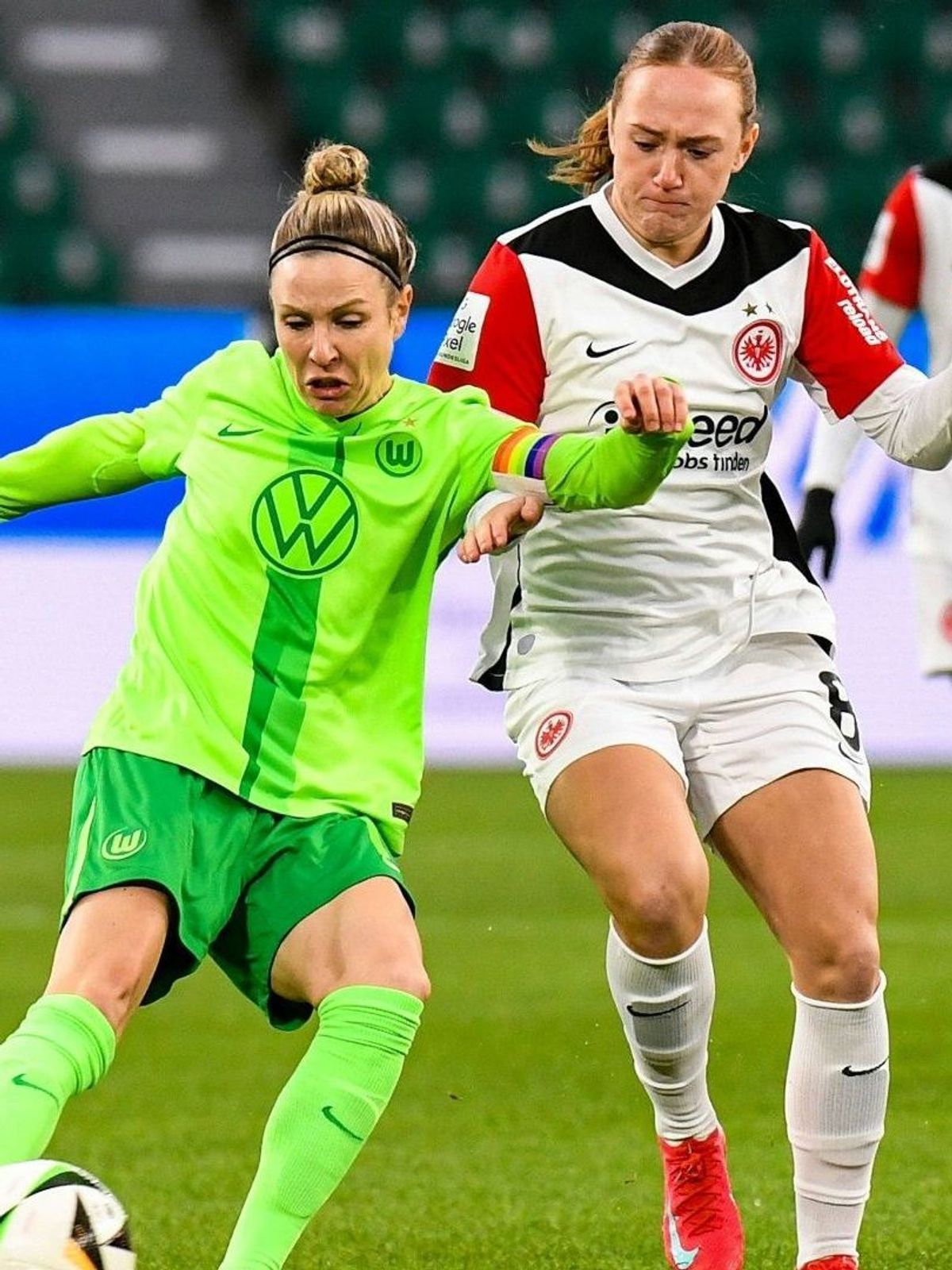Wolfsburg und Frankfurt im Duell um die Königsklasse