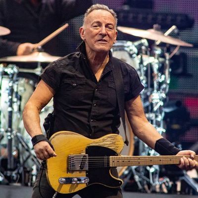 Bruce Springsteen auf der Bühne.