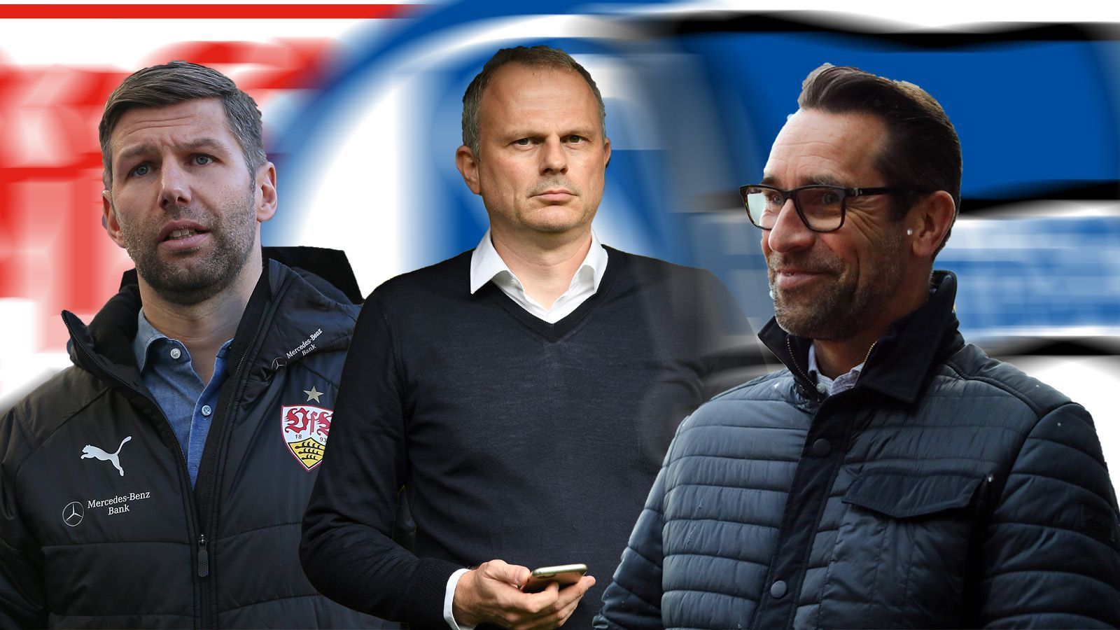 
                <strong>Bundesligisten auf der Suche: Diese Sportdirektor-und Trainerstellen sind noch vakant</strong><br>
                Die Bundesliga-Saison 2018/19 ist auf der Zielgeraden, die Verantwortlichen der Klubs haben längst mit den Planungen für die Spielzeit 2019/20 begonnen. Wohin soll es in der kommenden Saison gehen? Bei acht Vereinen wird es einen Trainerwechsel im Sommer geben. Während beispielsweise Borussia Mönchengladbach, 1899 Hoffenheim oder zuletzt Schalke 04 bereits einen neuen Trainer für die kommende Spielzeit präsentieren konnten, ist man andernorts noch auf der Suche. Auch einige Stellen auf dem Sportdirektor-Posten sind vakant. ran.de zeigt, welche Klubs noch Personal suchen.   
              