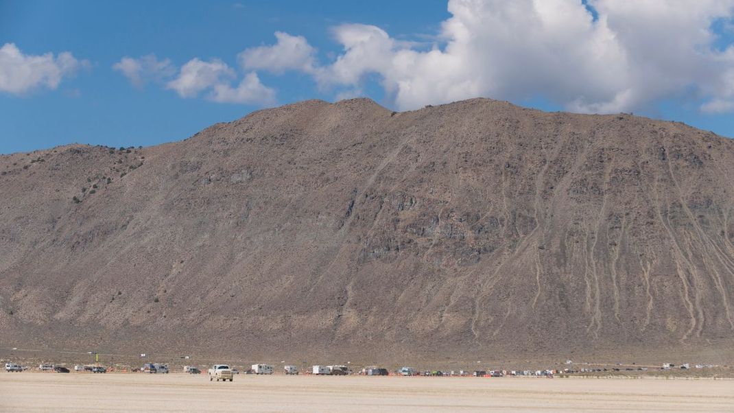 Beim Burning-Man-Festival in Nevada entdeckten Besucher eine Männerleiche in der Wüste.