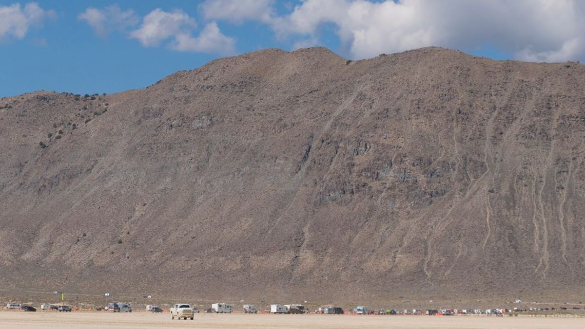 Beim Burning-Man-Festival in Nevada entdeckten Besucher eine Männerleiche in der Wüste.