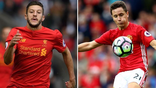 
                <strong>Adam Lallana vs. Ander Herrera</strong><br>
                Adam Lallana vs. Ander Herrera: Der Einsatz von Lallana wird zum Kampf gegen die Zeit. Denn der Mittelfeldmann laborierte zuletzt an einer Zerrung. Dabei wäre er so wichtig in diesem Topspiel, immerhin ist er in bestechender Form, hat schon sechs Scorerpunkte gesammelt. Sollte Lallana ausfallen, dürfte Emre Can spielen. Bei United war Herrera kürzlich zumindest erstmals im Kader der spanischen Nationalmannschaft, doch in Manchester zeigte der 27-Jährige zuletzt - wie das gesamte Team - schwankende Leistungen. Punkt für Liverpool. 6:5.
              