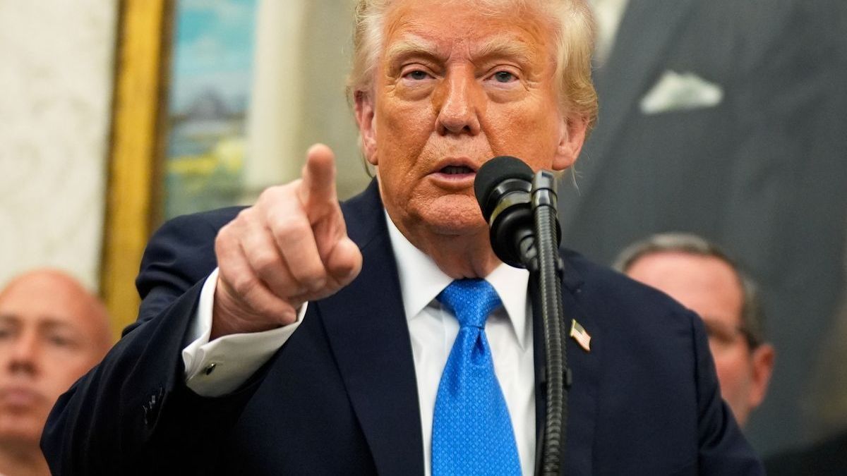 Hatte keine klaren Ansagen an Waldimir Putin: Donald Trump 