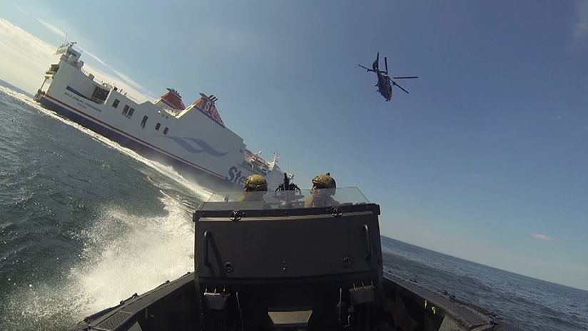 In Island wurden Terroristen bei der Vorbereitung eines Waffenschmuggels per Boot nach Nordirland beobachtet.