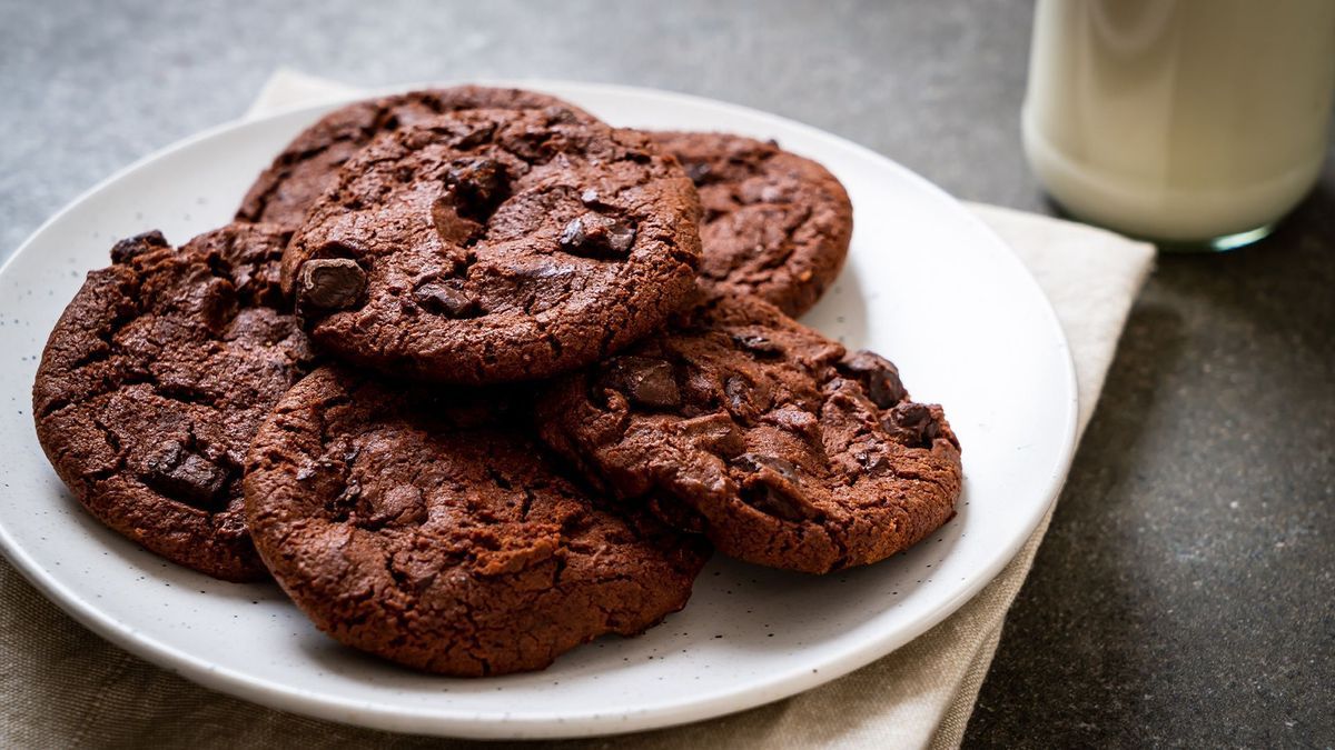 Double Chocolate Cookies