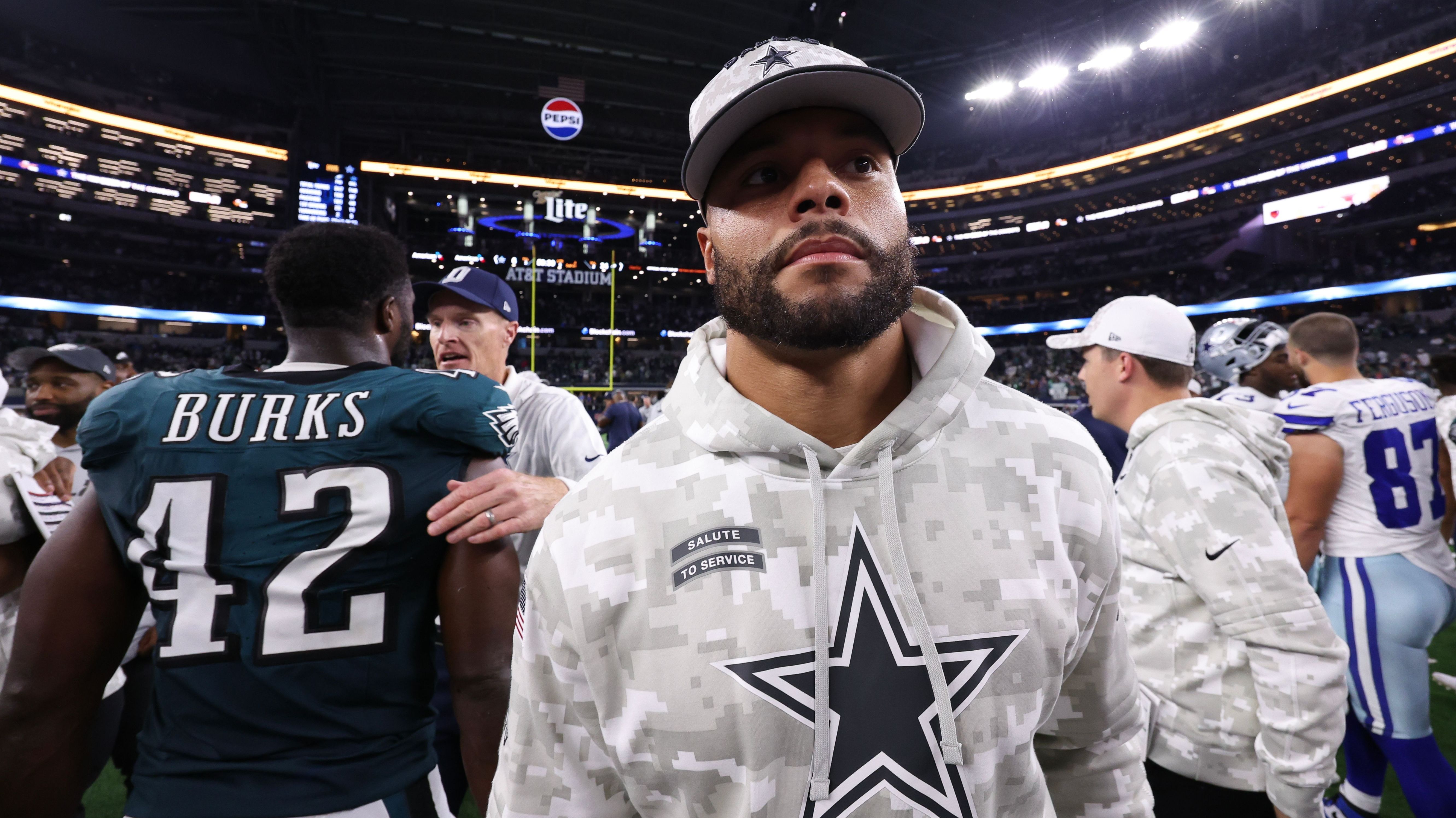 <strong>Dallas Cowboys</strong><br>• Starter: Dak Prescott (im Bild)<br>• Backup: Will Grier