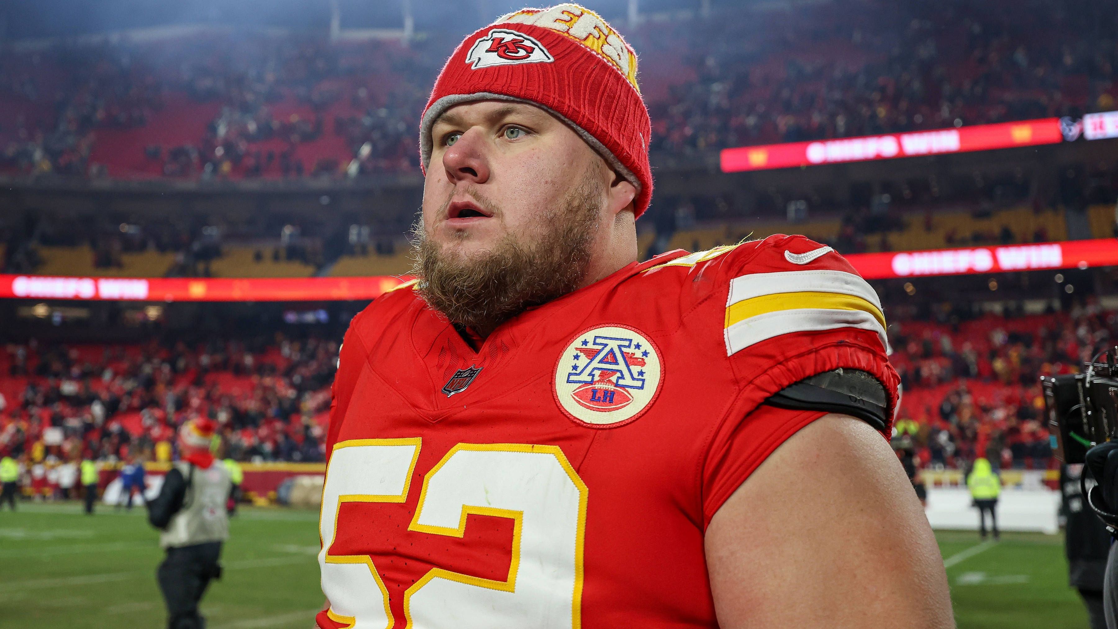 <strong>Platz 7: Creed Humphrey</strong><br>Center, Kansas City Chiefs