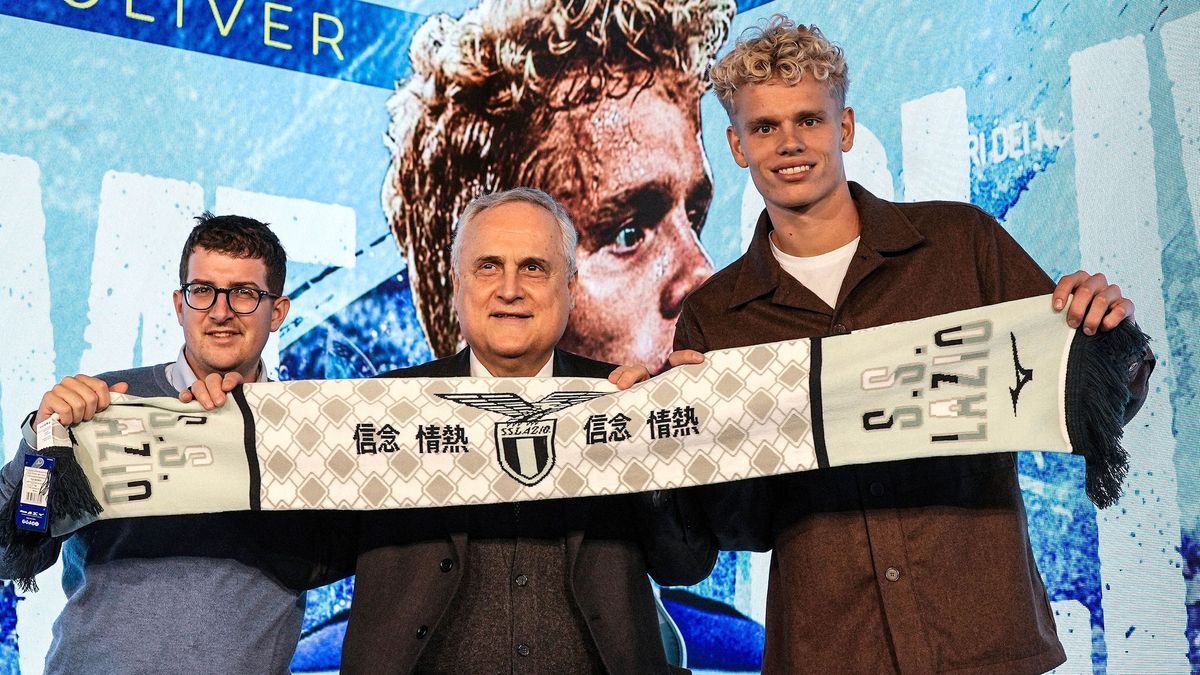 SS Lazio Unveil New Signings Reda Belahyane & Oliver Provstgaard