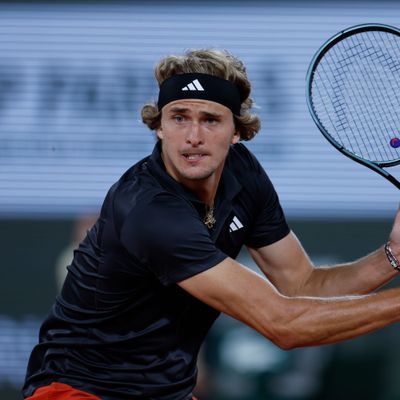 Alexander Zverev bei den French Open