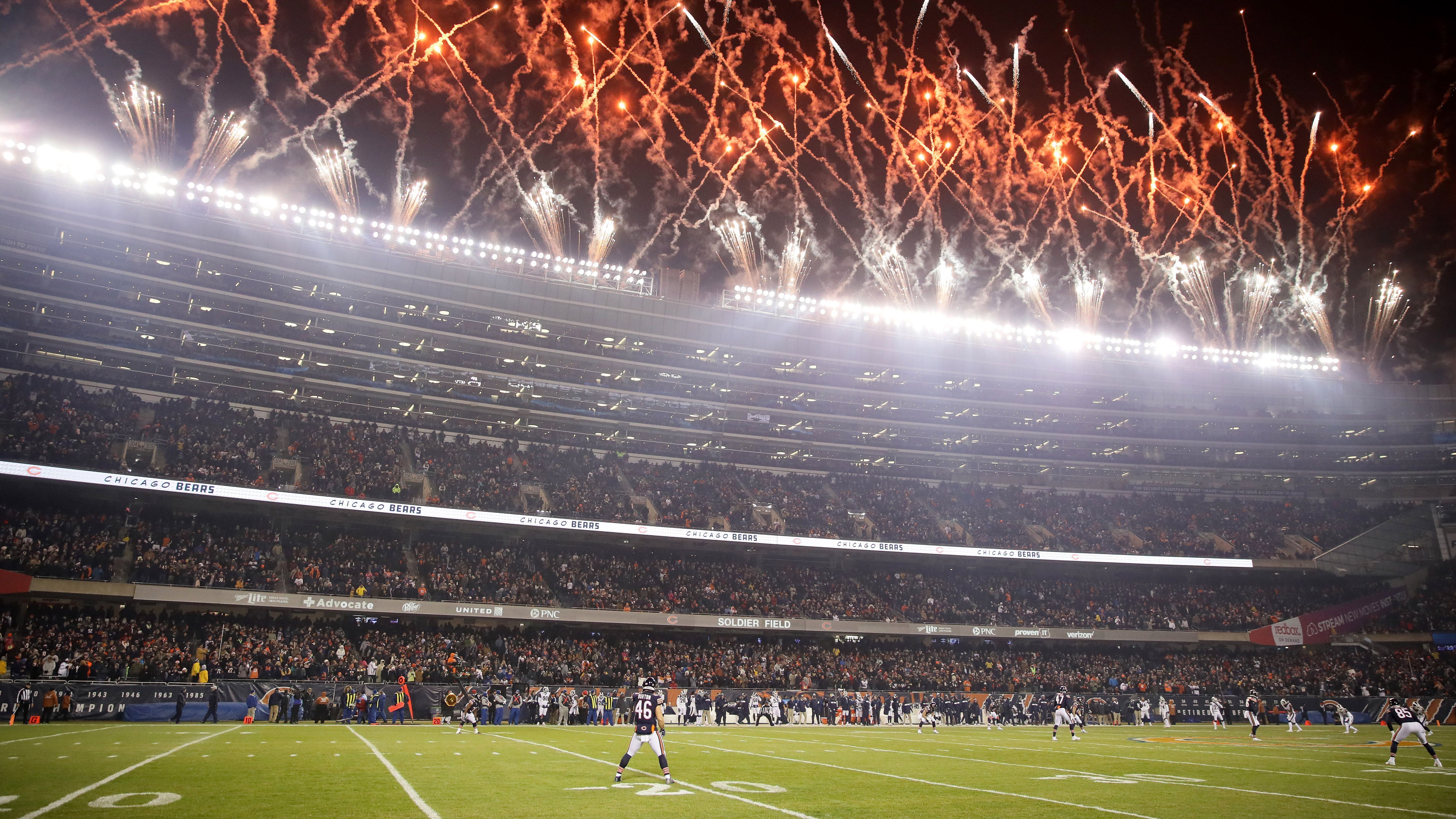 <strong>Platz 23: Chicago Bears</strong><br>Soldier Field