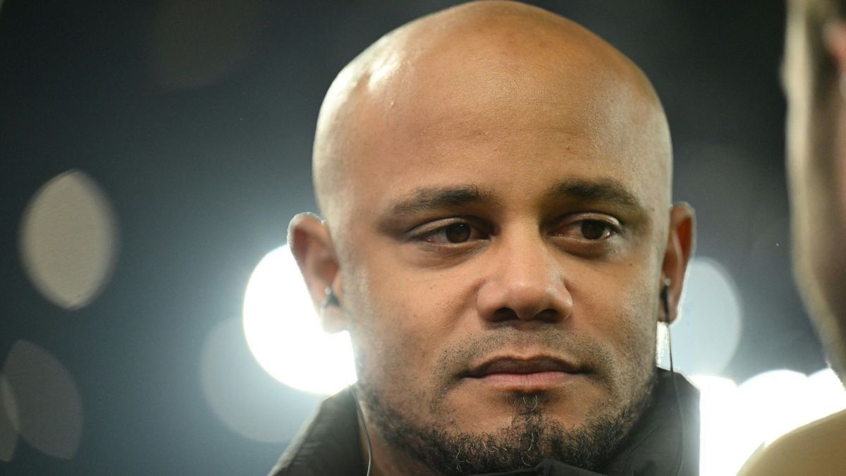 Trainer Vincent Kompany vom FC Bayern