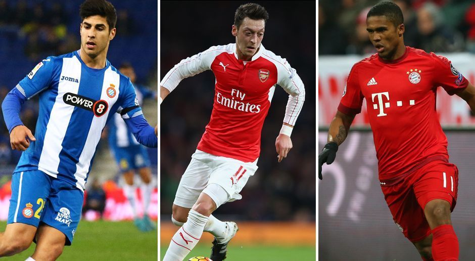 
                <strong>Die Vorlagen-Könige der Saison 2015/16</strong><br>
                Mesut Özil (Mi.) ist zur Zeit in der Premier League das Maß aller Ding - zumindest bei den Vorlagen. Keiner legte in England mehr Tore auf als der deutsche Nationalspieler. Doch wie sieht es in den anderen internationalen Top-Ligen aus? ran.de gibt einen aktuellen Überblick der Saison 2015/15 (Stand: 29.12.2015).
              