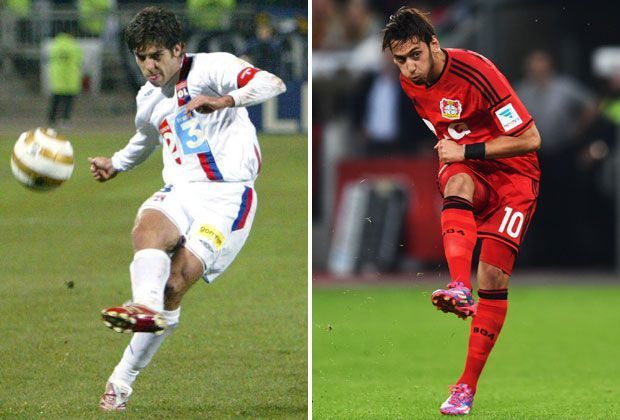 
                <strong>Calhanoglu: Die perfekte Juninho-Imitation</strong><br>
                Entscheidend in beiden Varianten ist die Kombination aus Stand- und Schussbein. Das Schussbein wird nach vorne und oben gezogen und schnell wieder abgebremst, anstatt durchzuschwingen. Dadurch kommt der Ball über die Mauer und senkt sich im letzten Moment in Richtung Tor. 
              