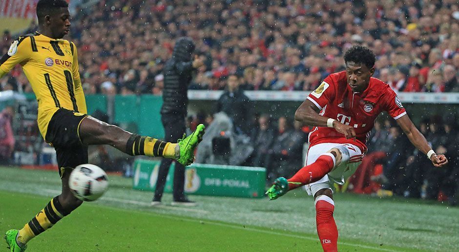 
                <strong>David Alaba</strong><br>
                Der Österreicher lässt sich von Knieblessur rein gar nichts anmerken. Wenn er gemeinsam mit Ribery loslegt, sind Piszczek und Co. in der ersten Hälfte auf verlorenem Posten. Schlägt einen überragenden Pass auf Lewandowski, der von Bender gerade noch gestoppt wird. Allerdings stört er Dembele bei dessen Flanke zu Aubameyangs 2:2 nicht genug. ran-Note: 3
              