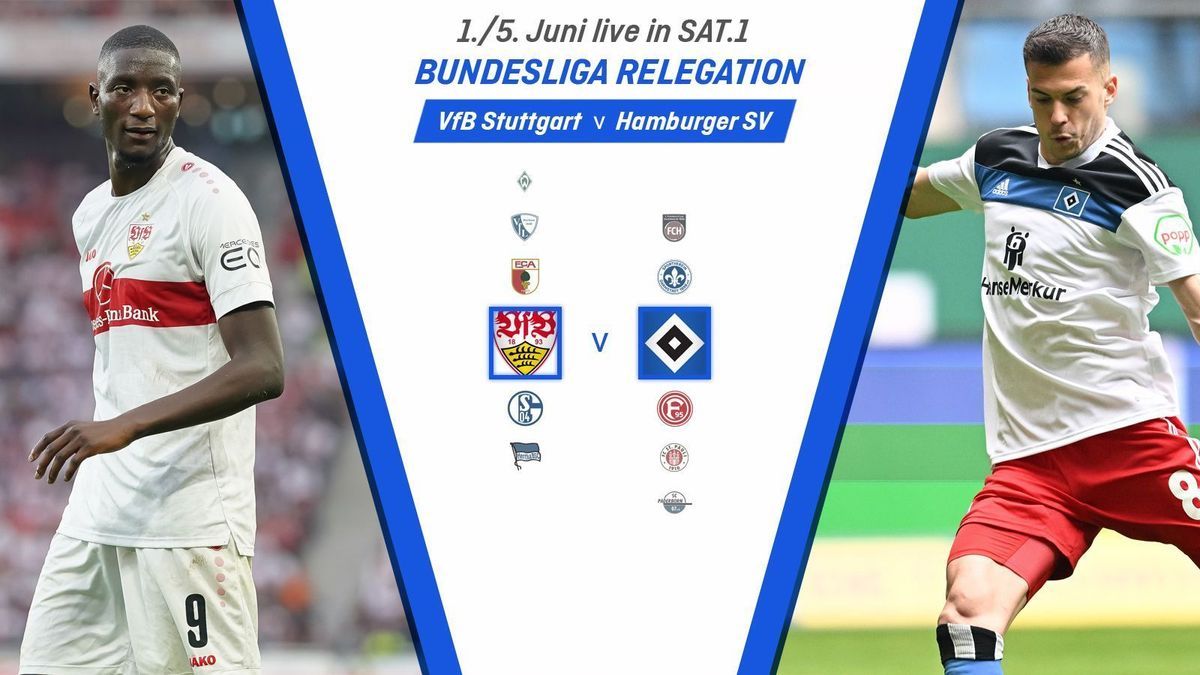 Relegation Bundesliga - VfB gegen HSV