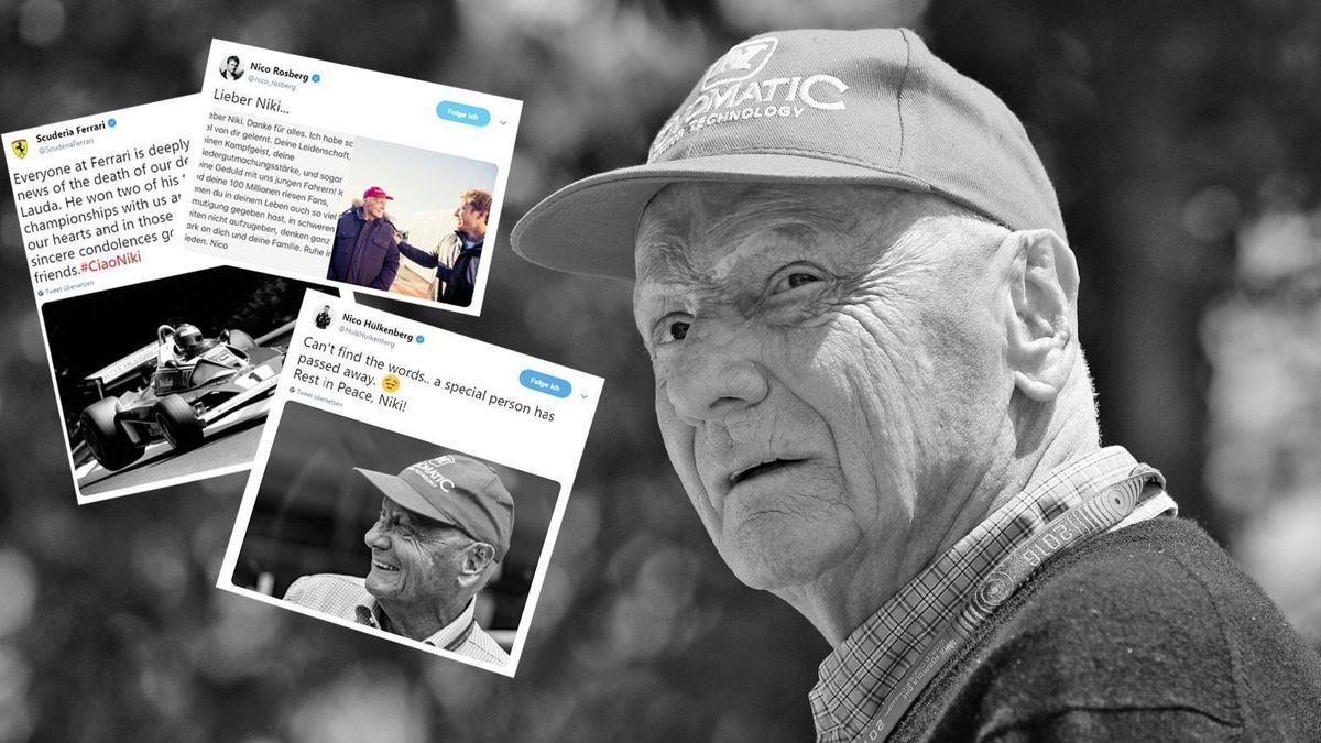 Niki Lauda Reaktionen auf seinen Tod
