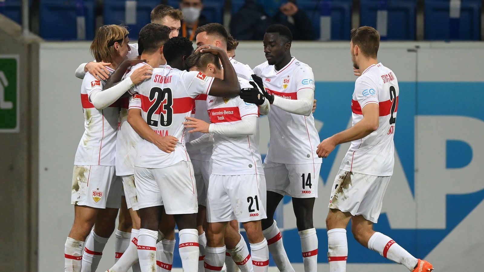 
                <strong>Platz 16: VfB Stuttgart</strong><br>
                Medienerlöse 2020/21: 45,71 Millionen Euro -Davon 41,4 Mio. national und 4,31 Mio. international.
              