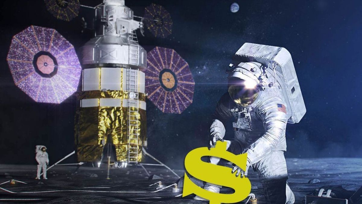 Nasa Astronaut Mond Dollar