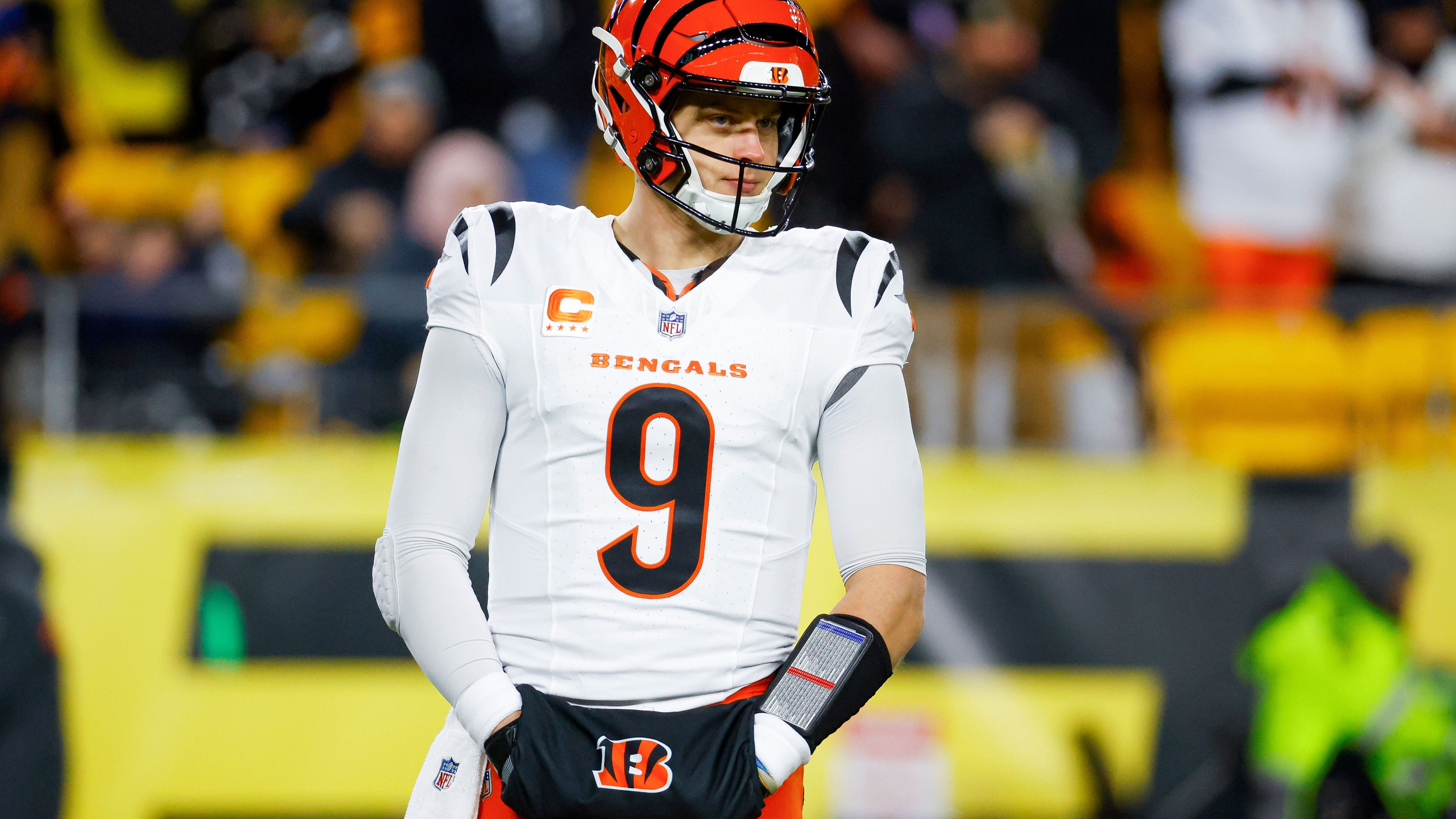 <strong>Joe Burrow (Cincinnati Bengals)</strong><br>Spiele: 69<br>Touchdowns: 140<br>Interceptions: 46<br>TD/Int-Ratio: 3,04