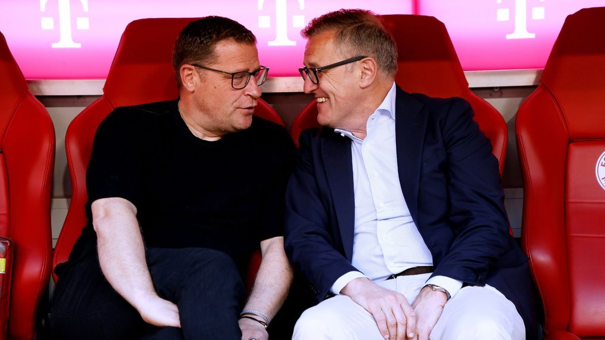 Eberl (l.) und Dreesen