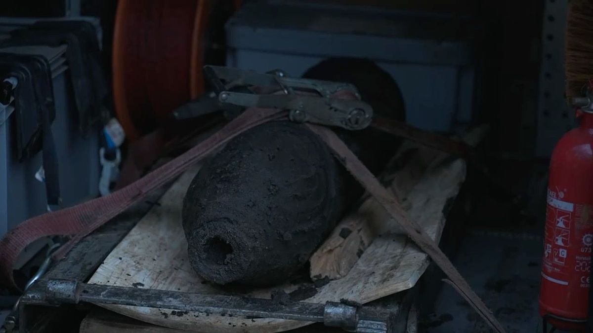 Bombe aus dem 2. Weltkrieg in Nürnberg gefunden.