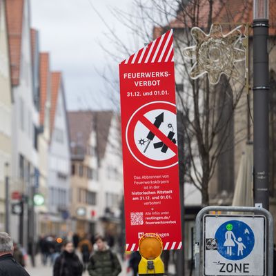 In der Reutlinger Altstadt sind Böller und Raketen an Silvester tabu. 