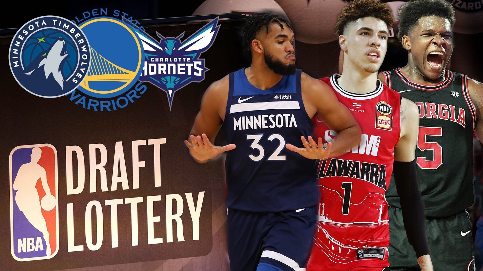 
                <strong>Wolves ziehen zuerst: Talente und Reihenfolge beim NBA Draft 2020</strong><br>
                Der NBA Draft 2020 steht. Die Minnesota Timberwolves gewannen die Lottery und bekommen den ersten Pick. ran.de zeigt die Top-Prospects - unter anderem mit einem BBL-Star - und die weitere Reihenfolge.
              